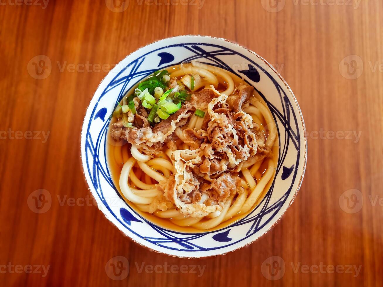 Niku Udon Japanese Beef Udon Noodle Soup photo