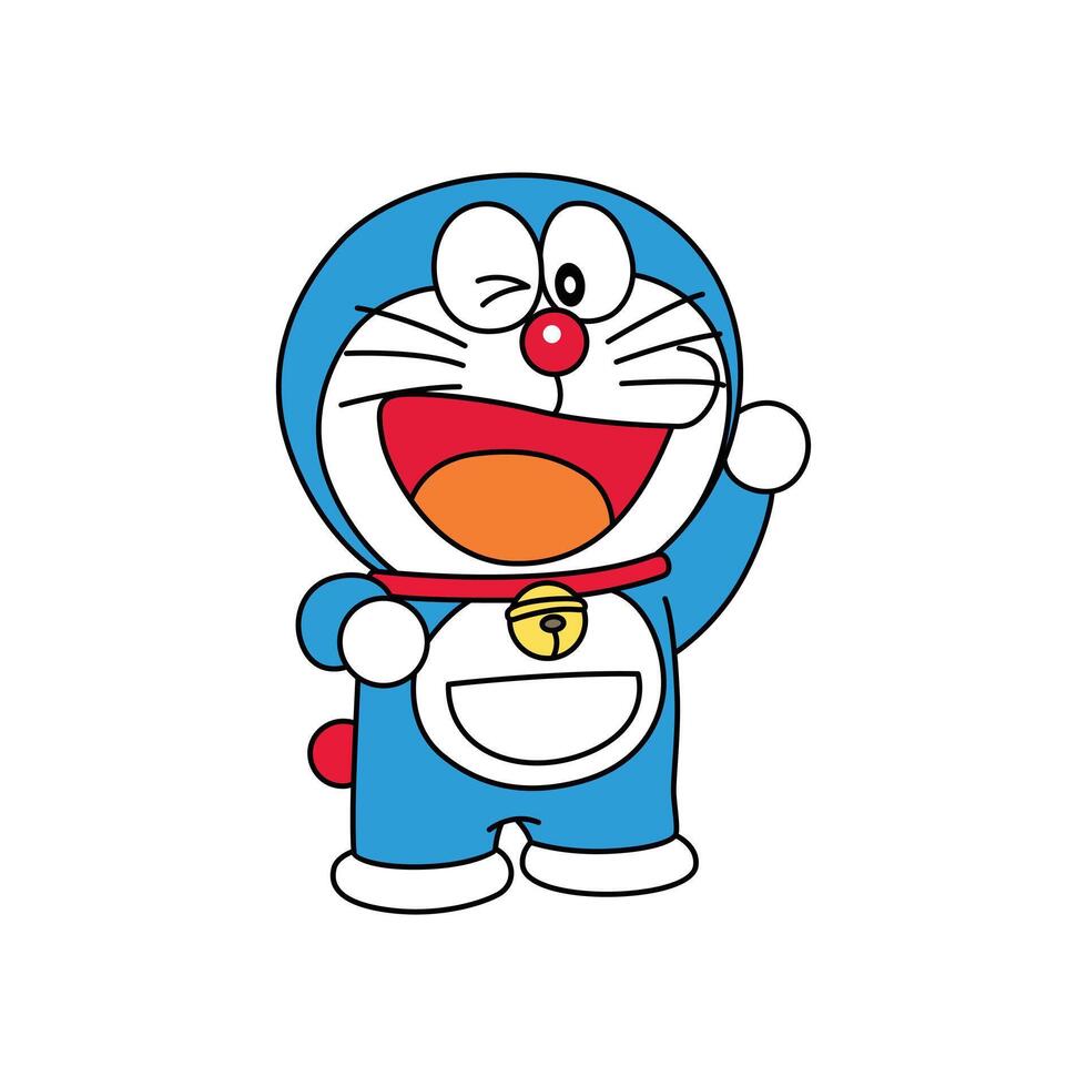 Doraemon Cute Character vector