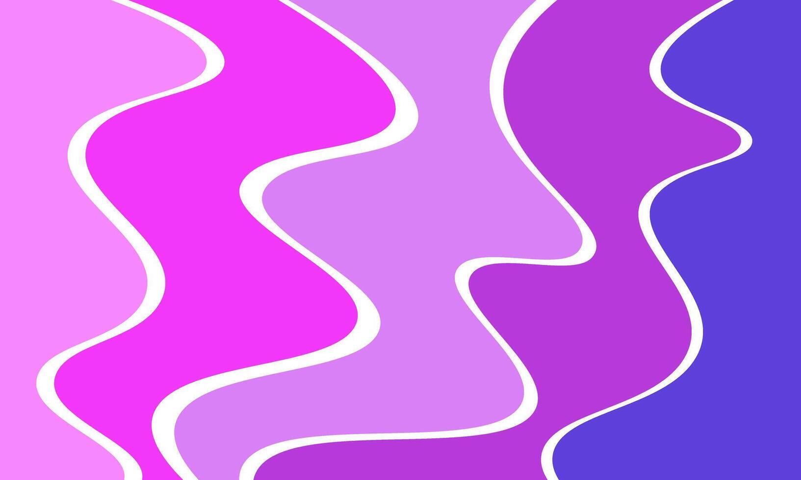 purple and pink wavy abstract background with flowing organic lines vector