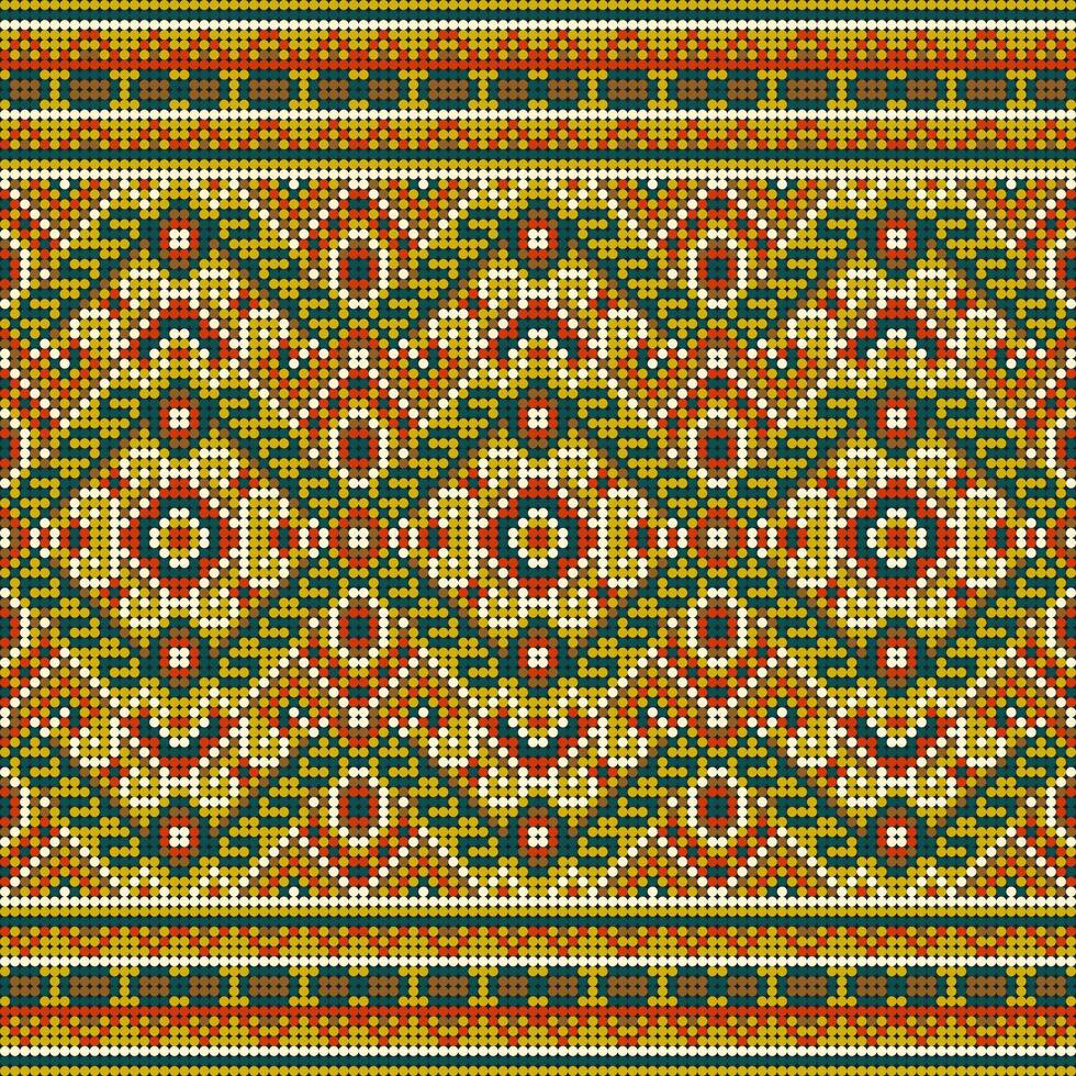 Geometric ethnic oriental pattern,Circle pattern ,abstract background. vector