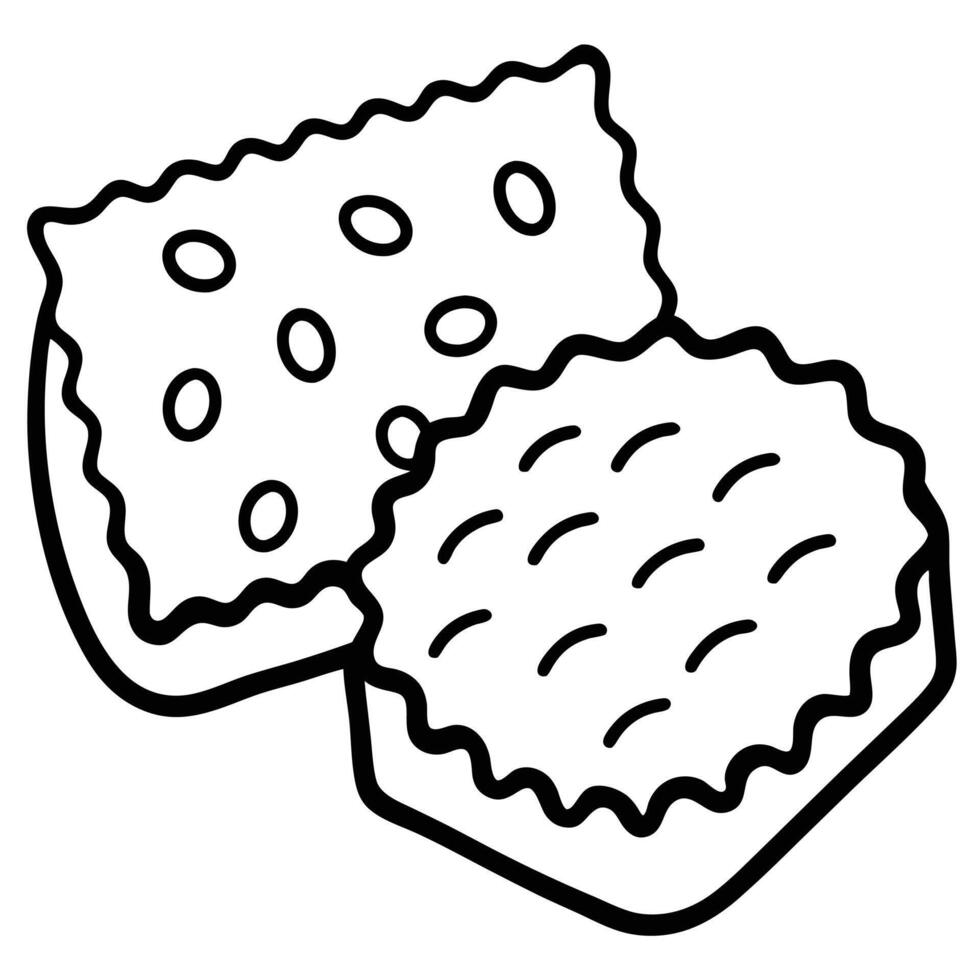 Sponges on white background vector