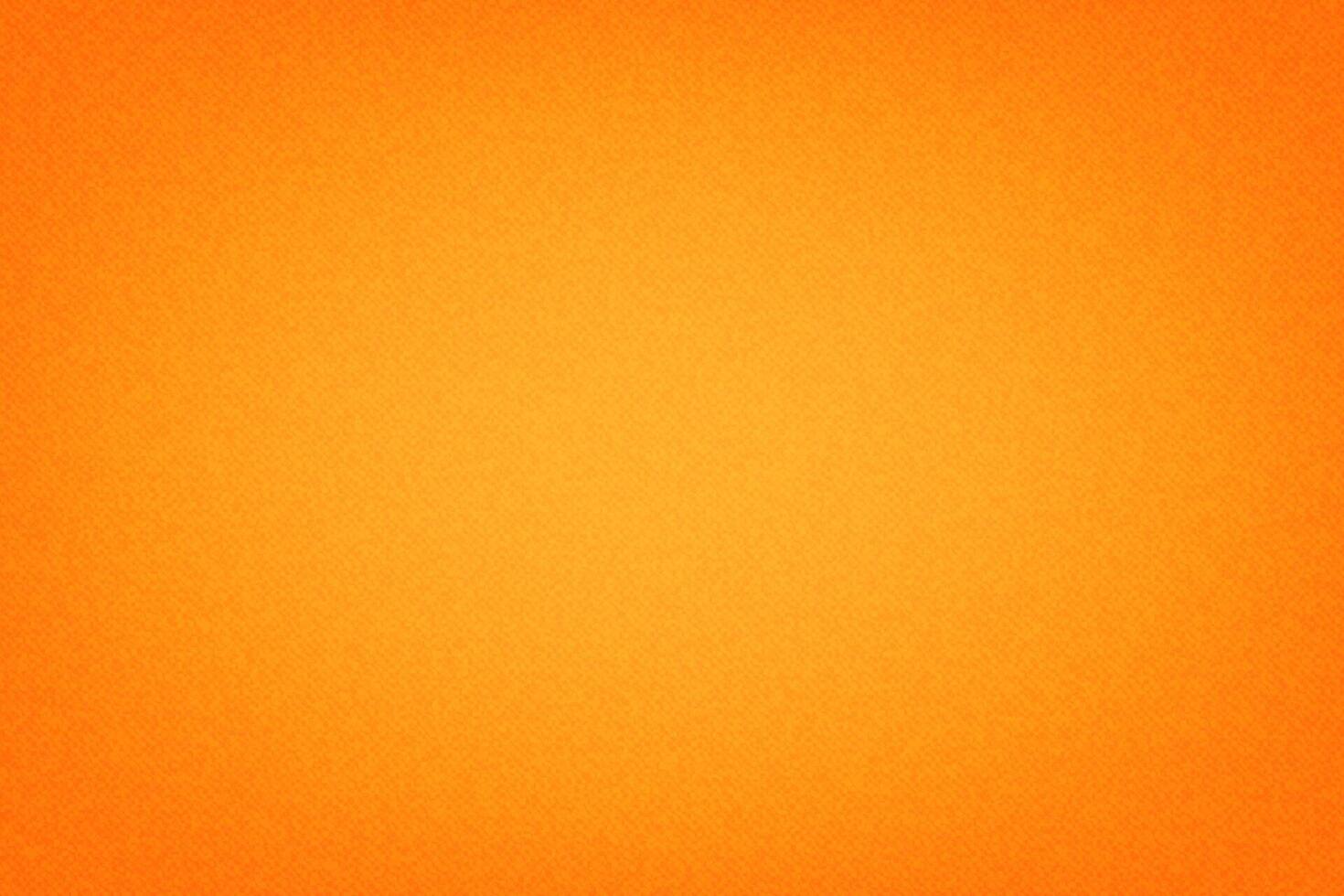 Orange background with paper texture wall vector