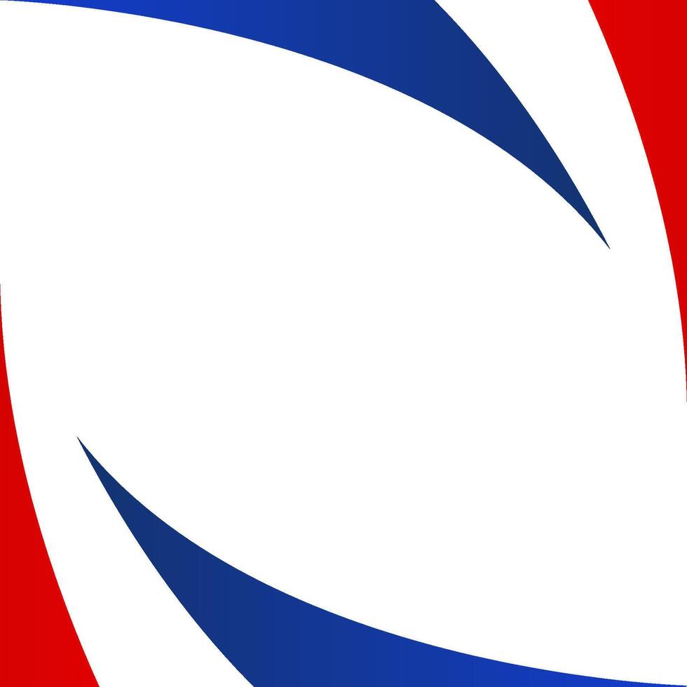 Abstract Red Blue White Swirl Background Design Template vector