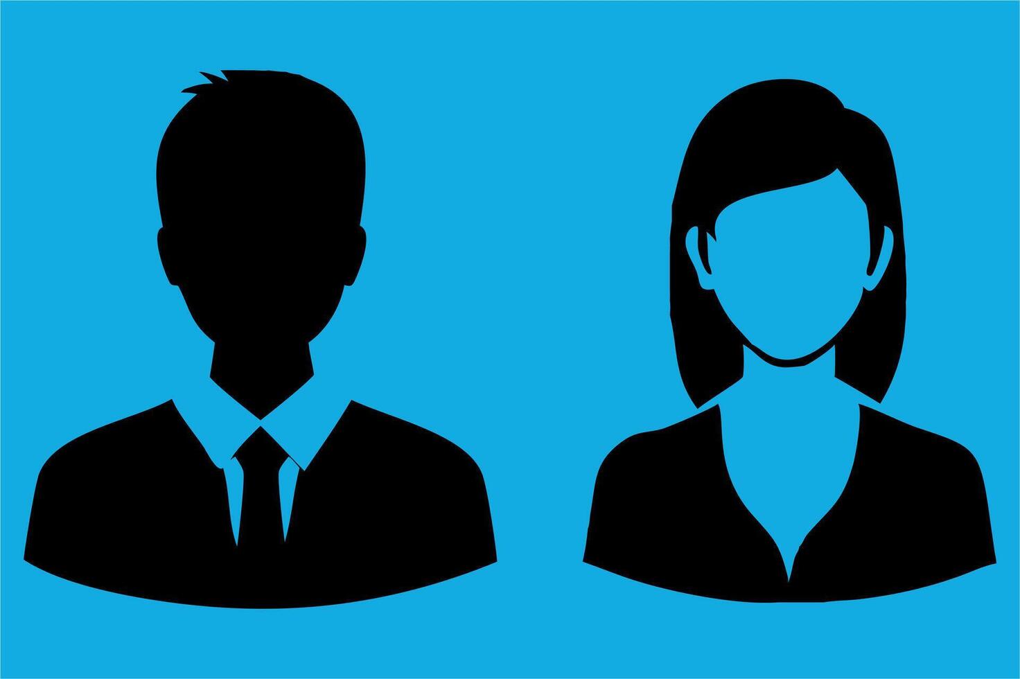 Gender Neutral Profile Graphics vector