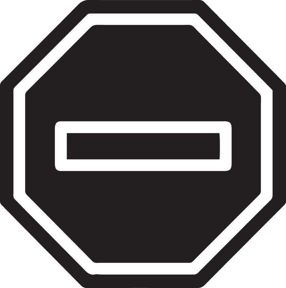 Stop icon design vector