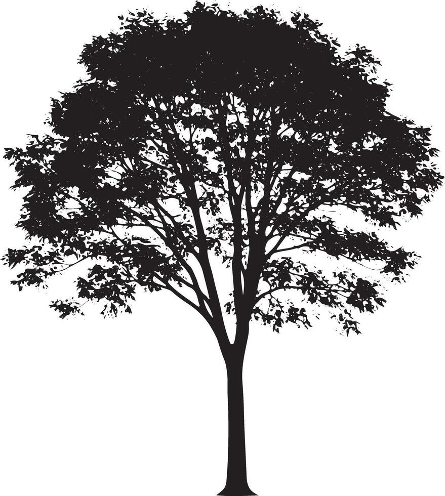 Tree shape design vector