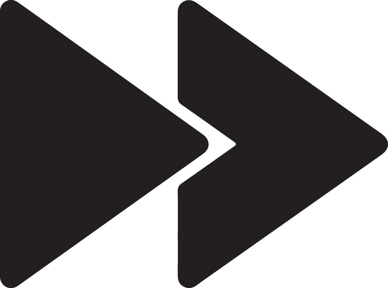 Forward icon design vector