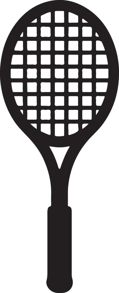 Racket shape design vector