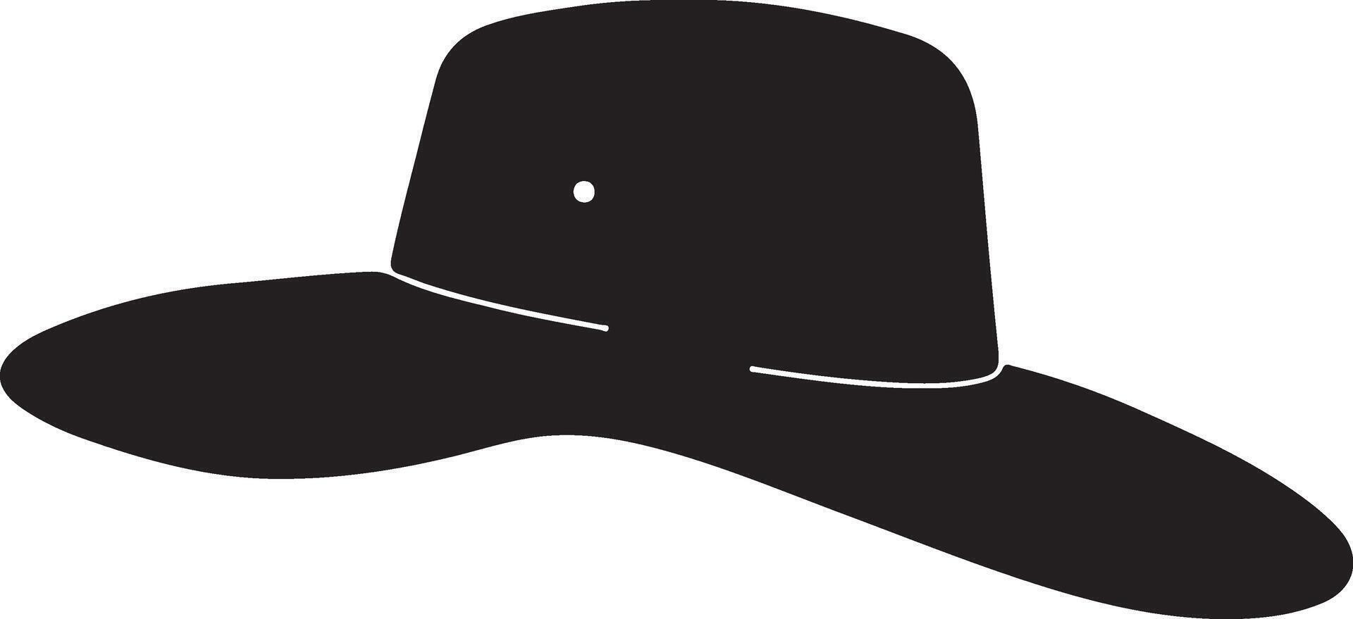 Hat shape design vector
