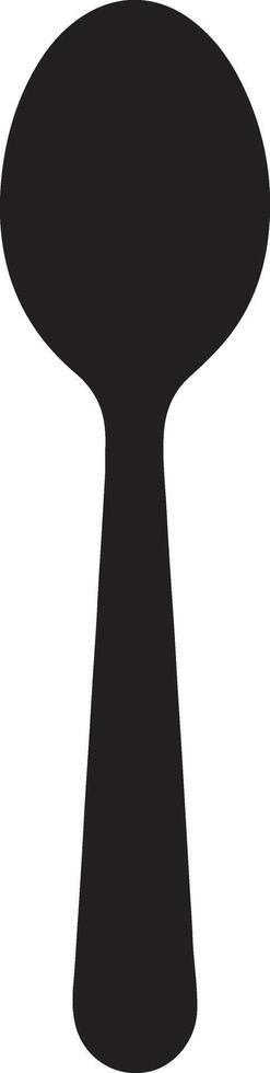 Spoon shape design vector