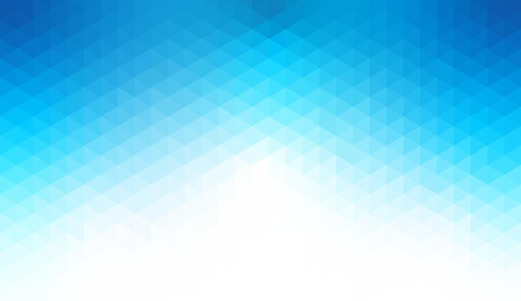 Polygonal blue triangle mosaic gradient background art for print and wall decor vector