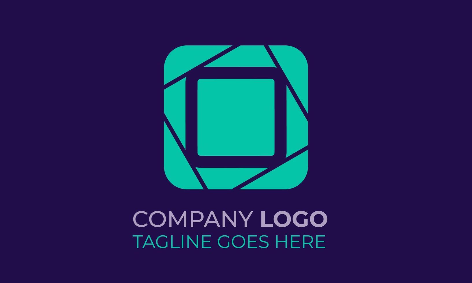 Box-Inspired Logo Design for Clean and Modern Branding vector