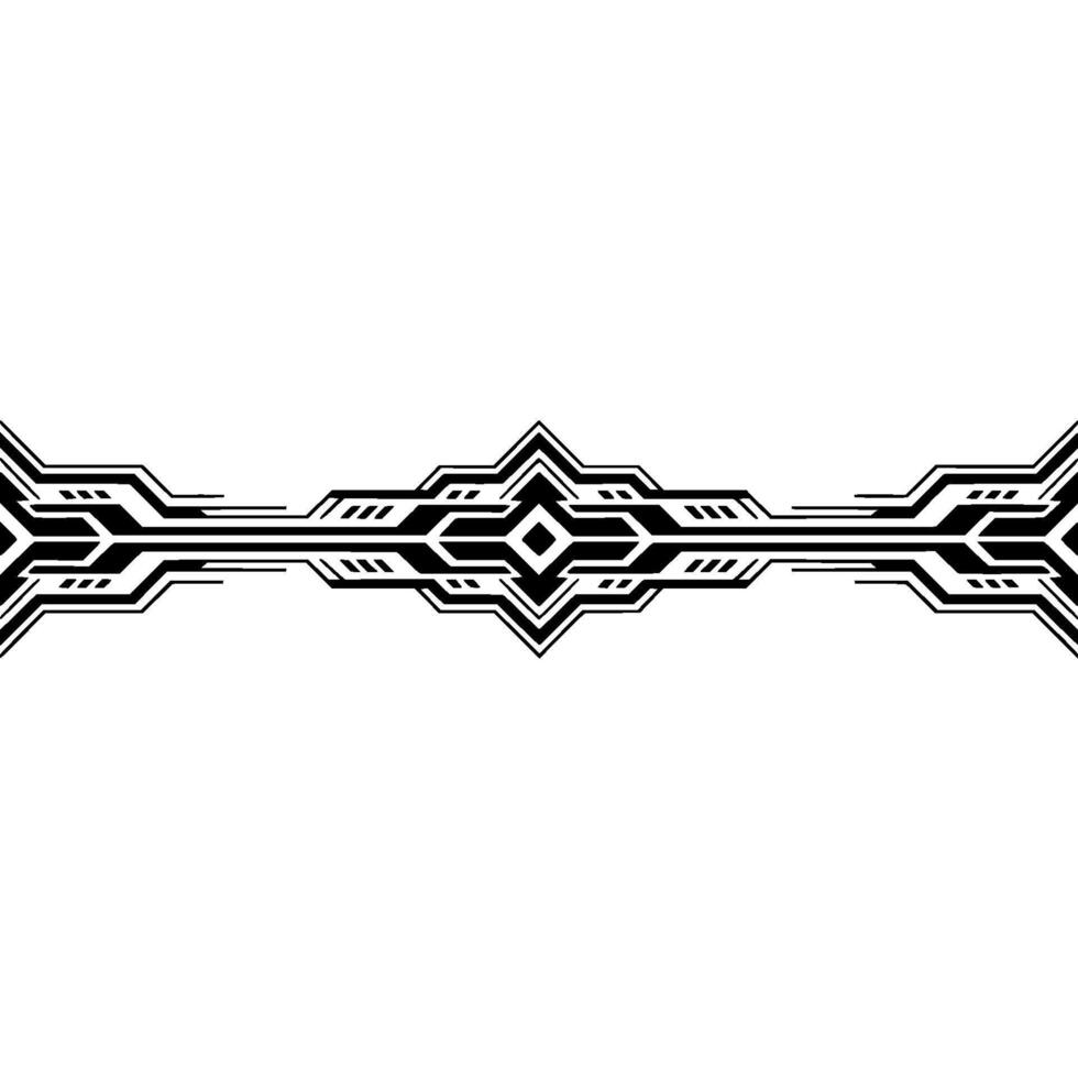 Futuristic Tech Stripe Black Geometric on Gray Gradient vector