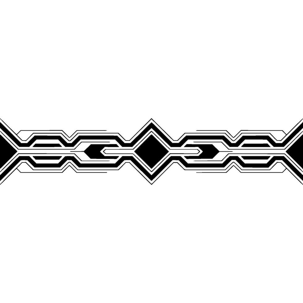 Abstract Black and White Tech on a Gradient Background vector
