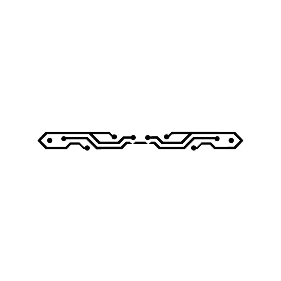 Abstract Circuit Board , Modern Tech Illustration vector
