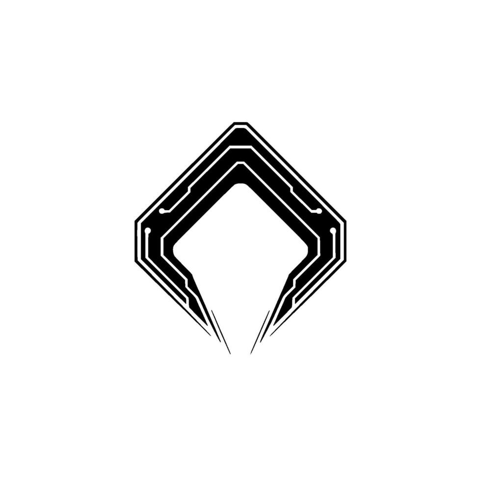 Abstract Circuit Board Technology, Digital, Modern Minimalist vector