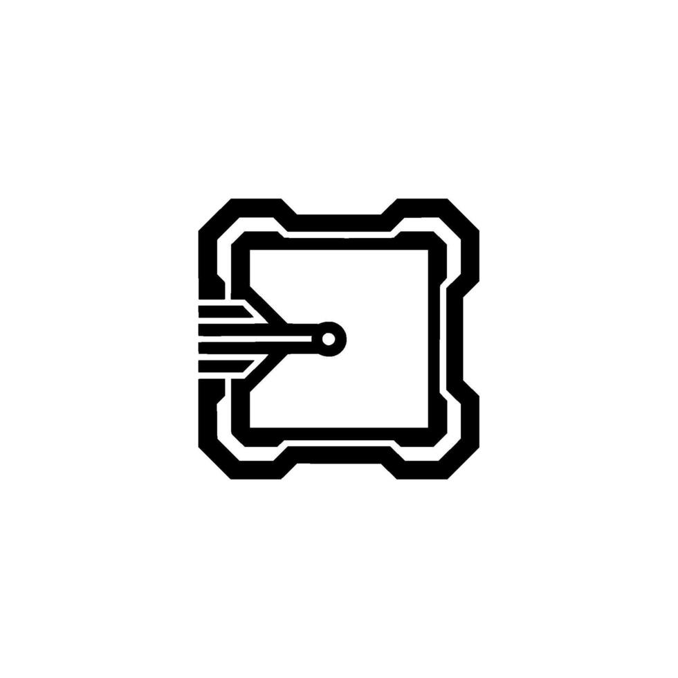 Abstract Black Tech , Minimalist , Data Connectivity vector