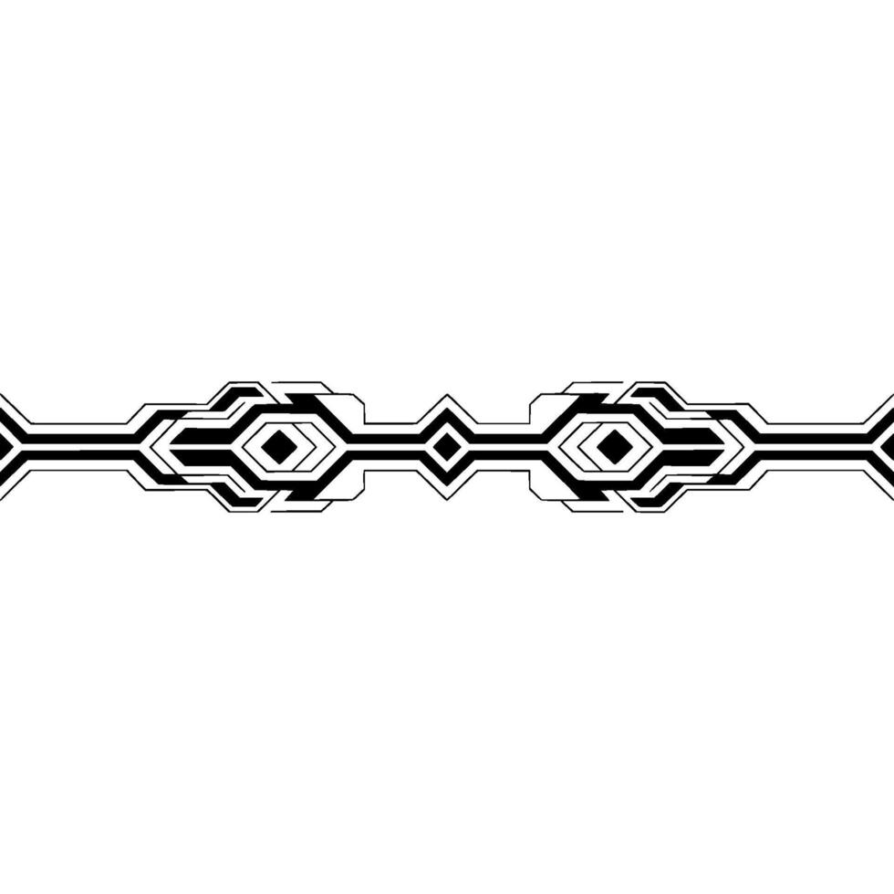 Geometric Black Line Art on White Background With Light Burst vector