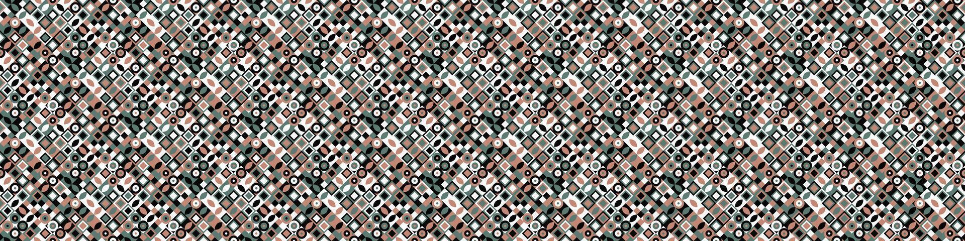 Abstract seamless diagonal geometrical pattern background vector