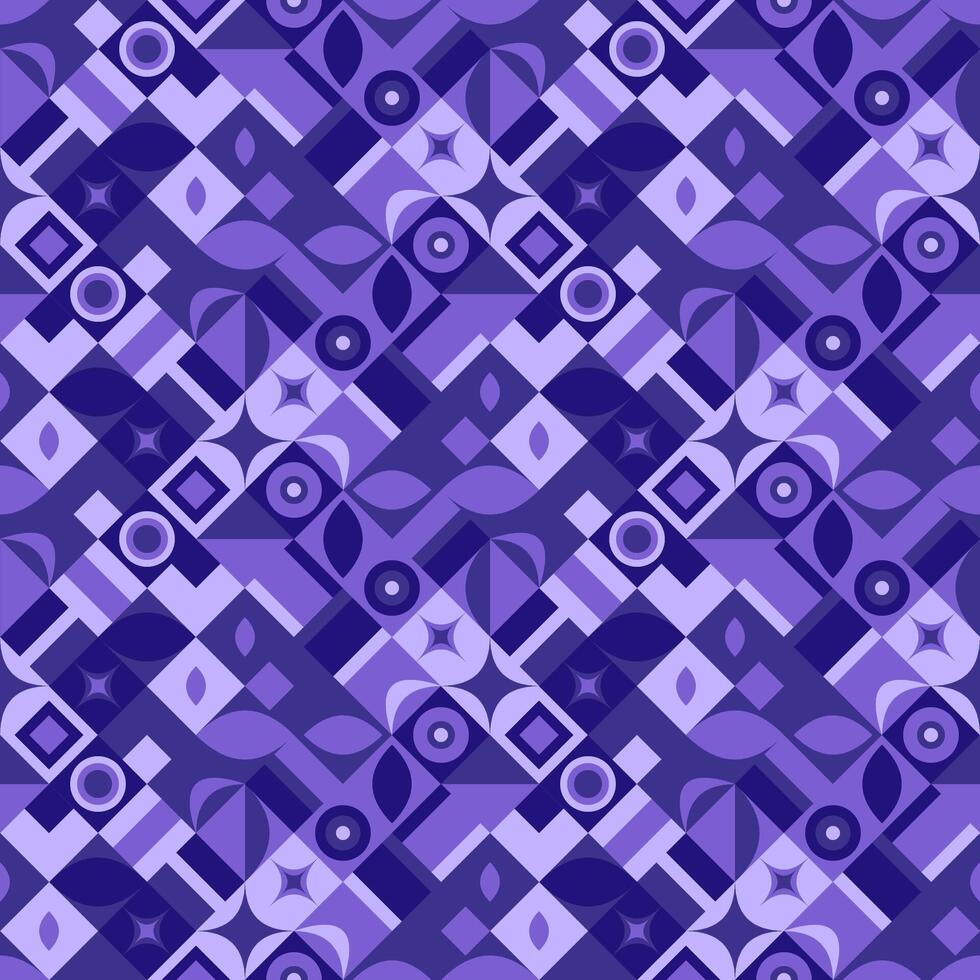 Abstract colored diagonal mosaic pattern background vector