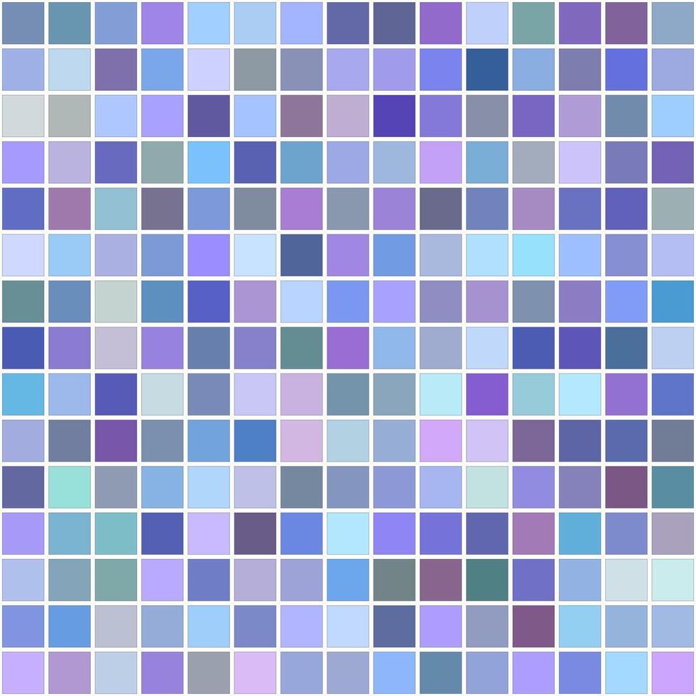 Colorful square mosaic background design vector