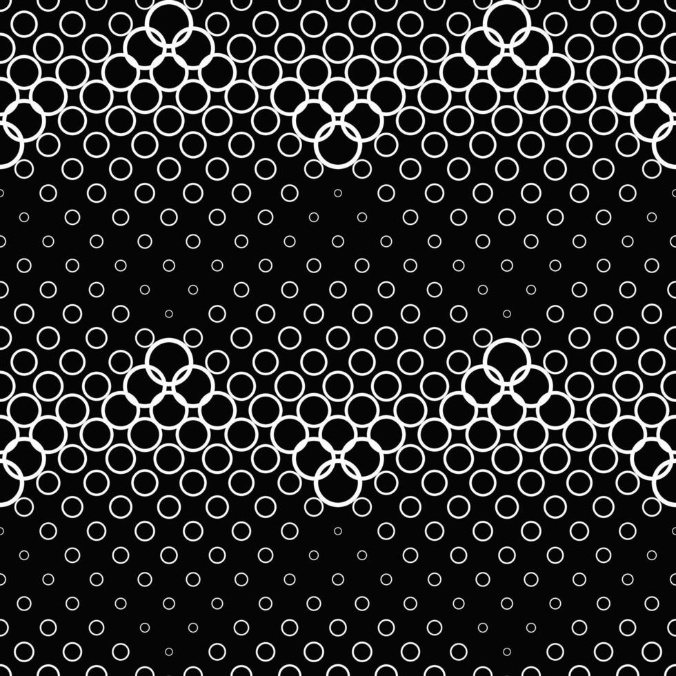 Geometric circle pattern background - abstract design vector