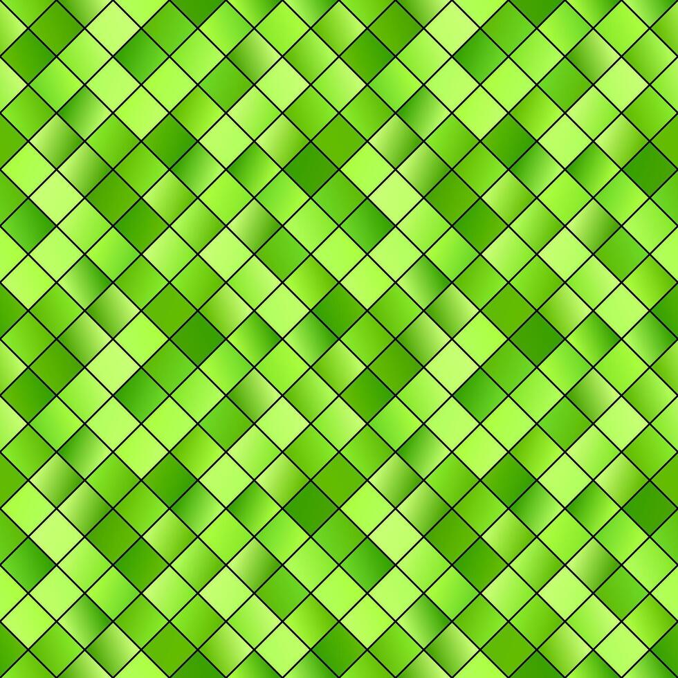 Gradient colorful abstract diagonal square pattern background vector