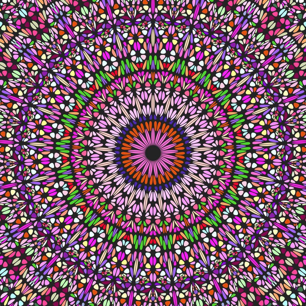 Oriental geometrical abstract gravel ornament pattern background vector