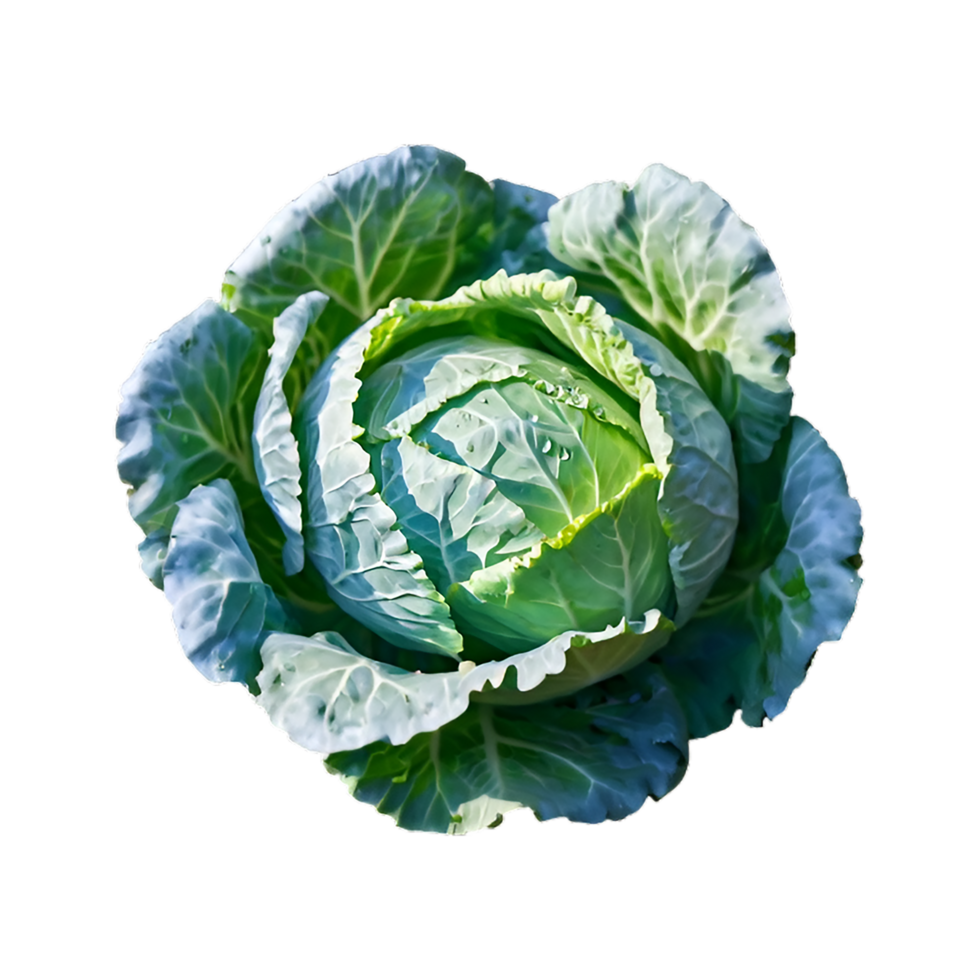 Dynamic image of a green cabbage png