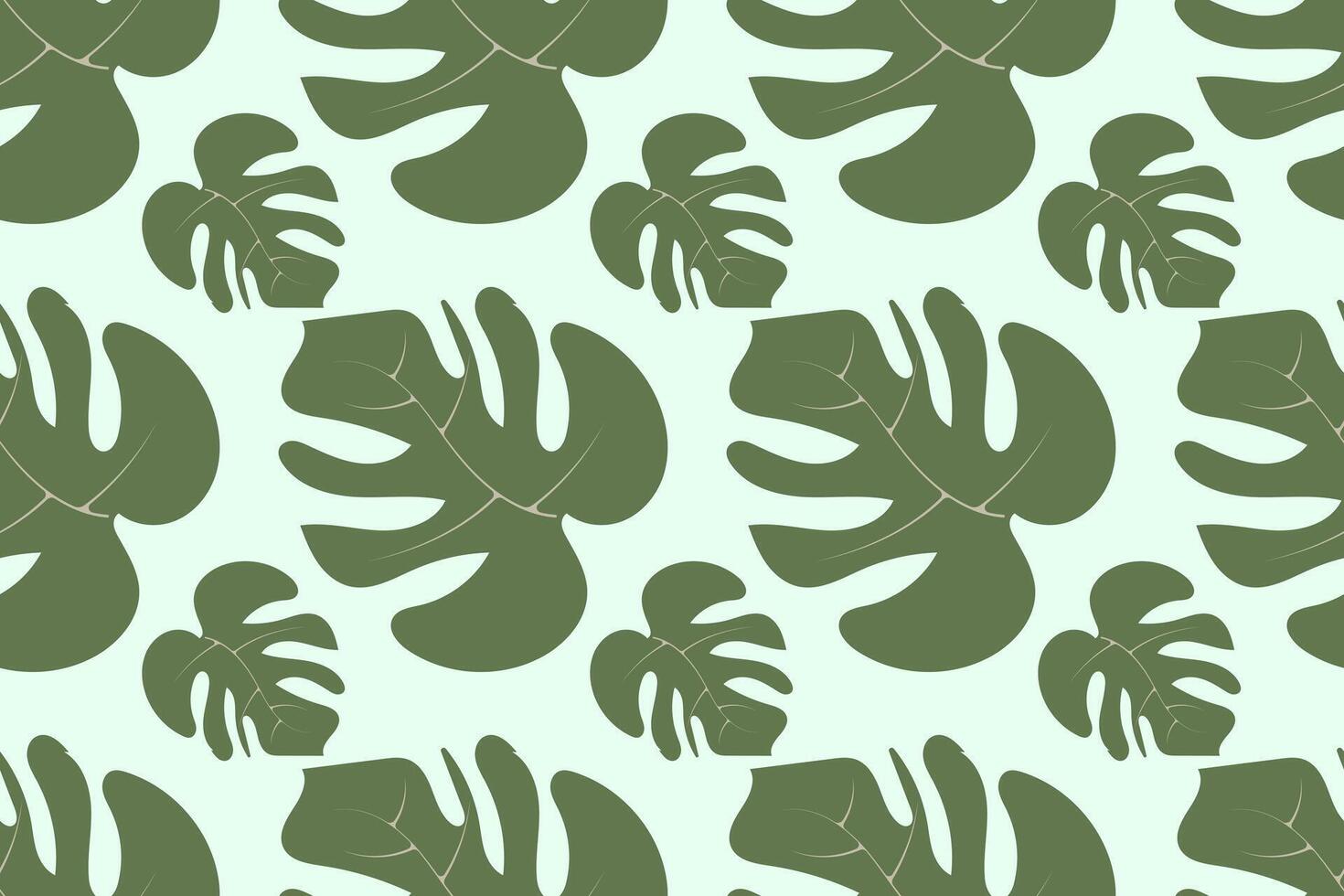 Tropical foliage pattern in seamless format, featuring exotic palm leaves. Vintage botanical background for creative designs vector