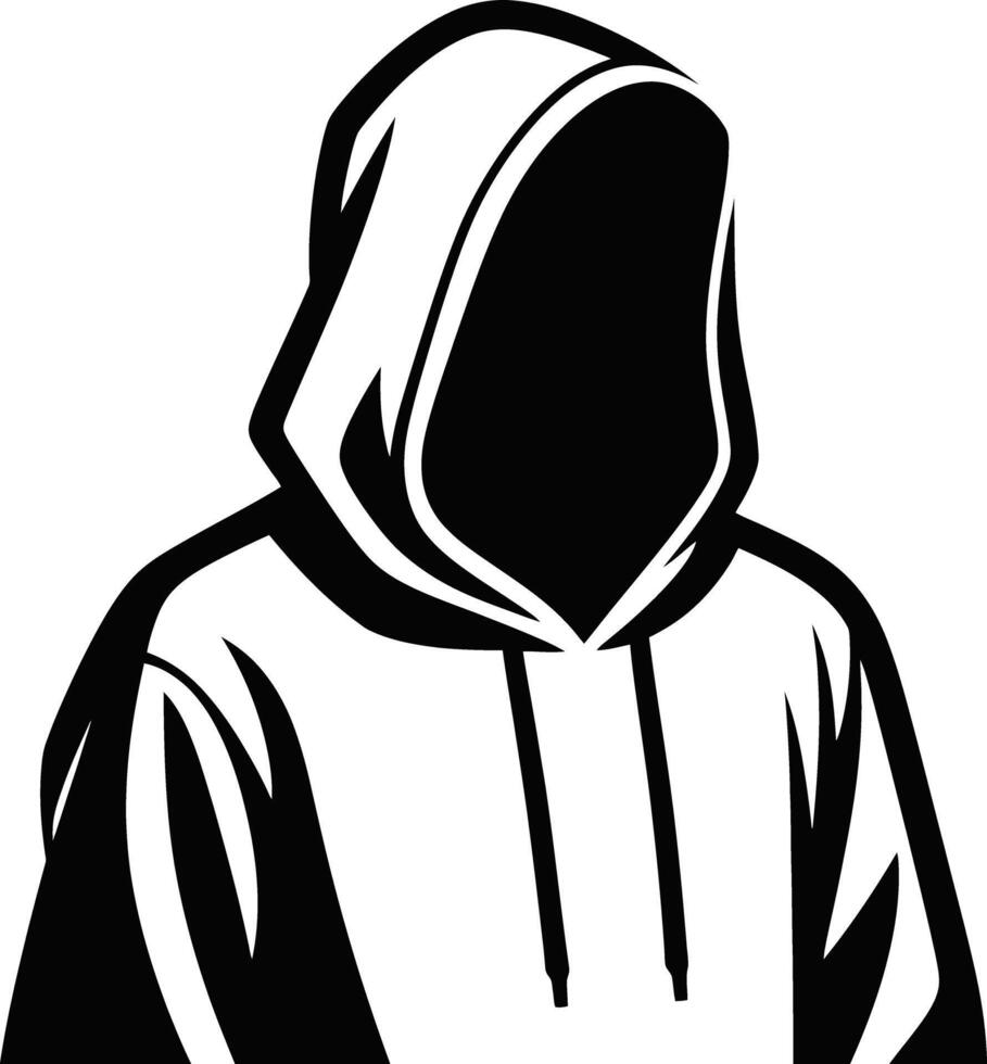 Hooded sweatshirt graphic design illustration vector