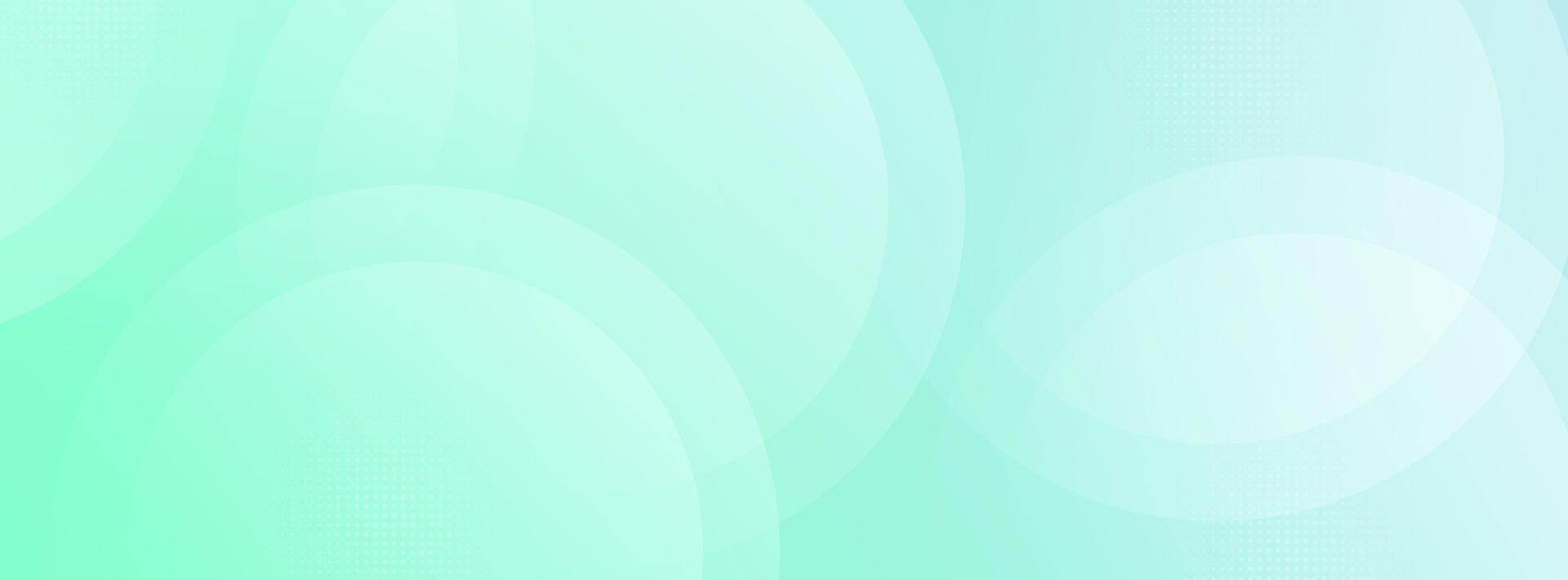 Modern banner background, green gradations, minimalist, illustration vector