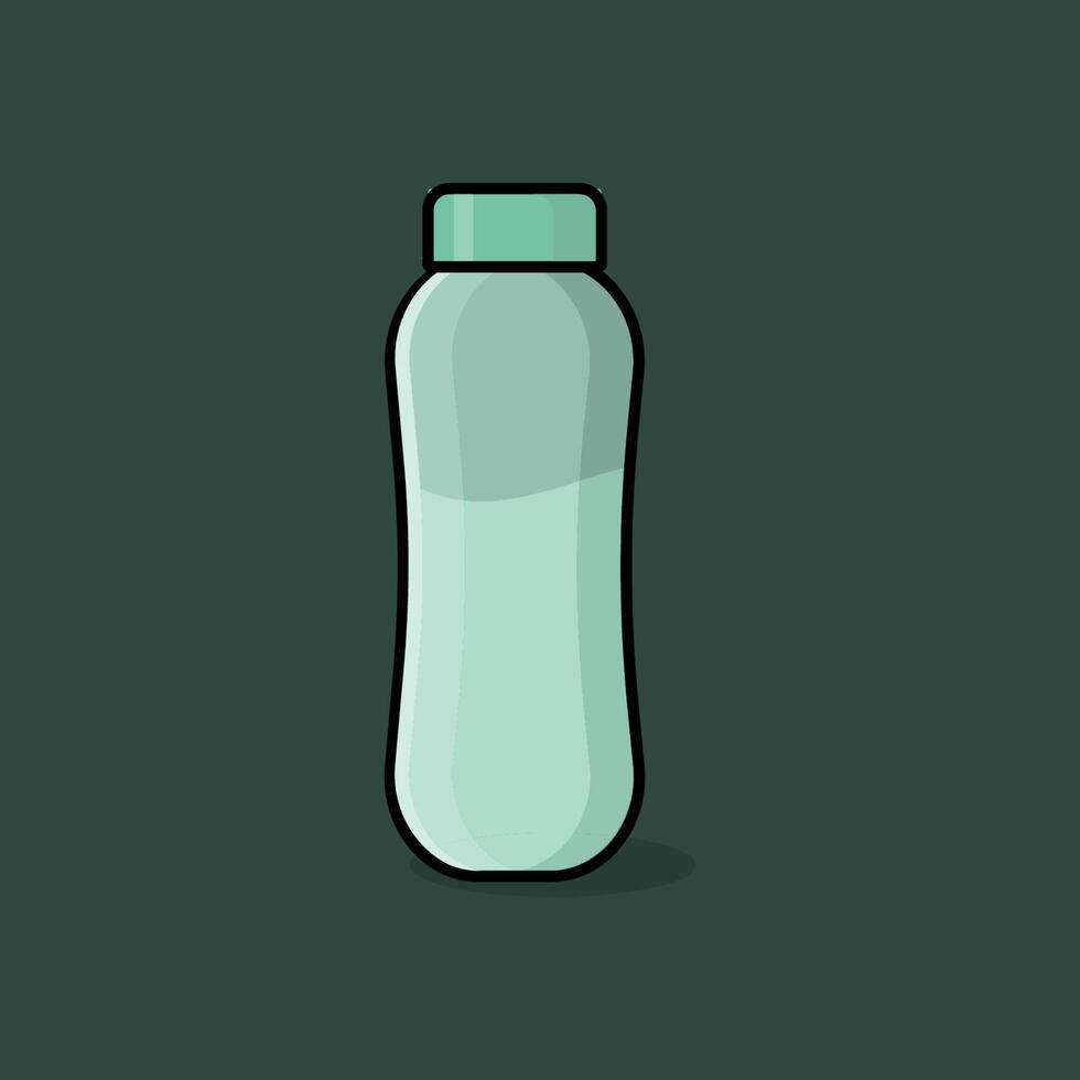 Water bottle art vector
