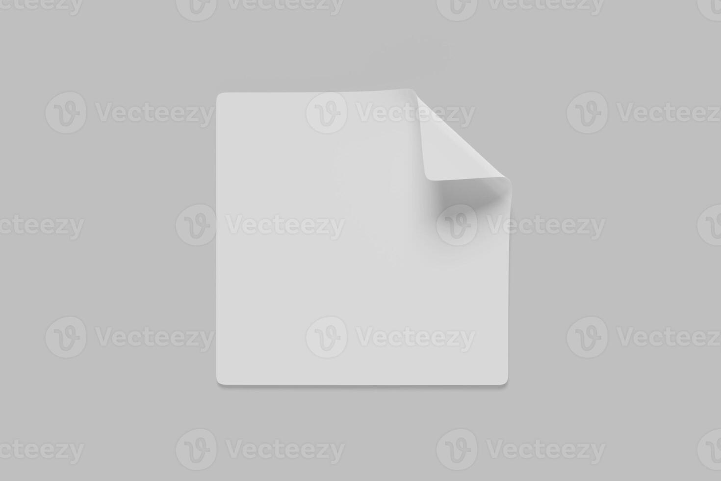 paper sheet on a gray background photo
