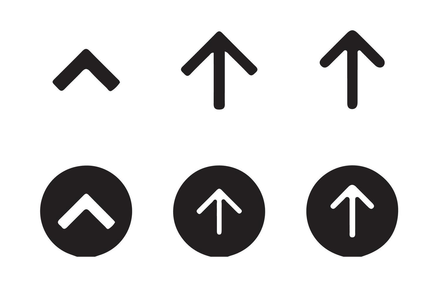 Up and Down arrow icon vector
