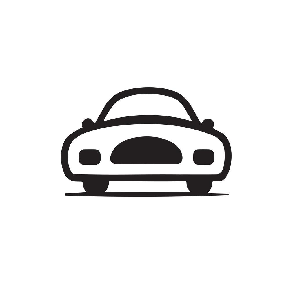 Car Icon for Automotive Websites, Mobile Apps vector