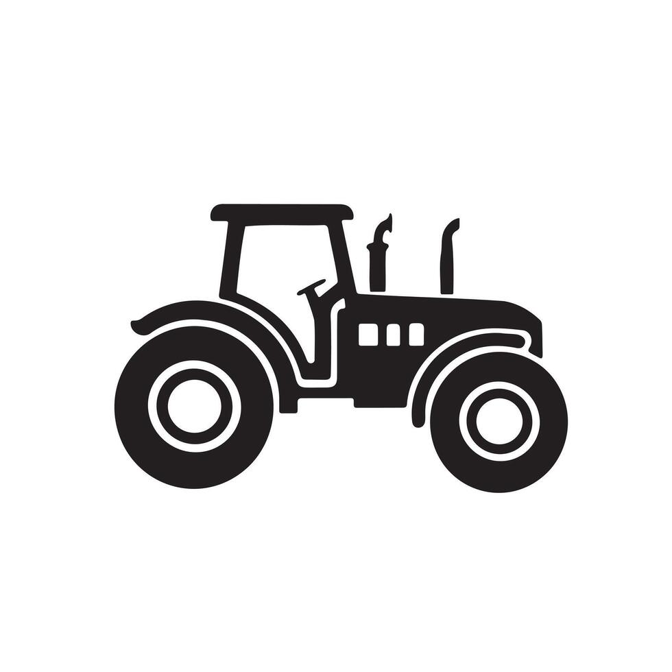 Tractor Icon for Agriculture, Farm Projects vector