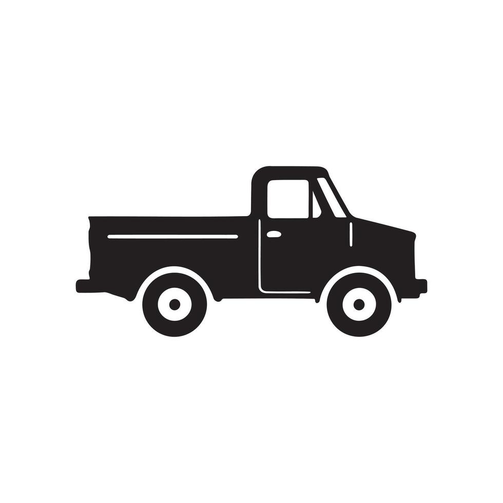 Car Icon for Apps, Maps, and Automotive Websites vector