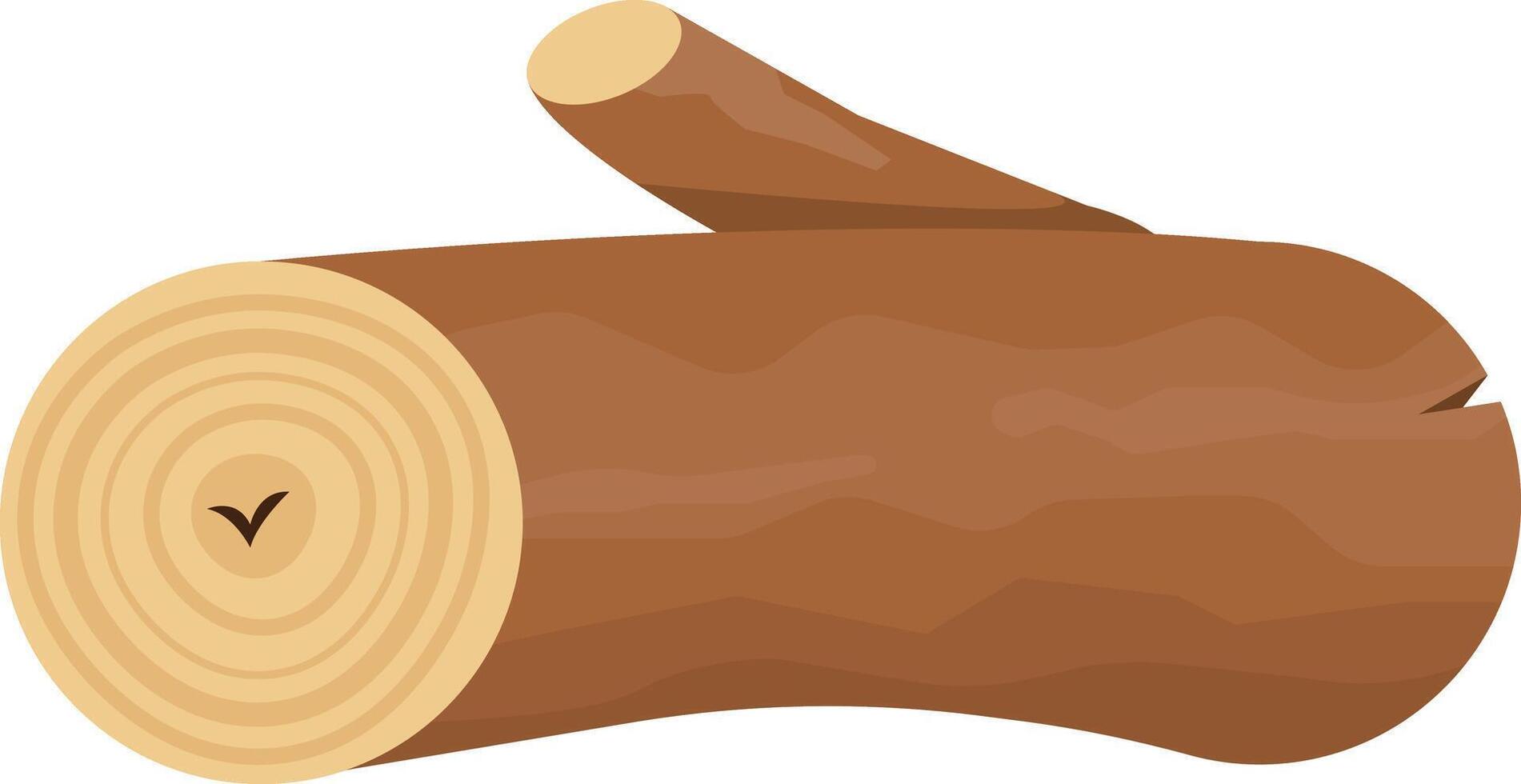 Small Log Stump vector