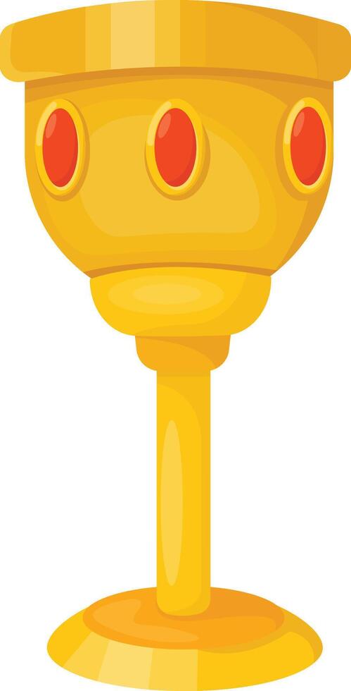 Golden Goblet Cup vector