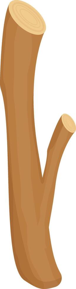 Vertical Wood Strip vector