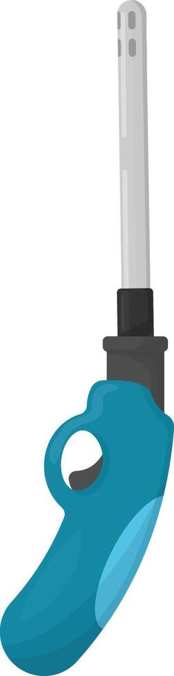 Blue Utility Lighter vector