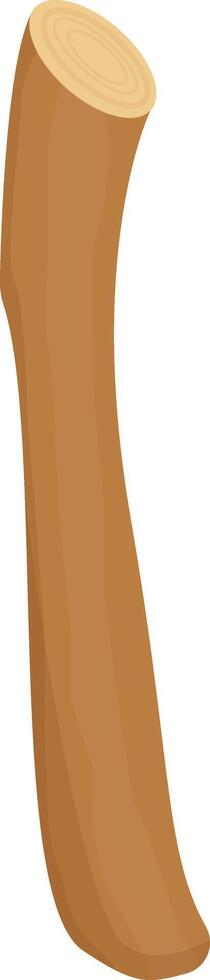 Thin Wood Stick vector