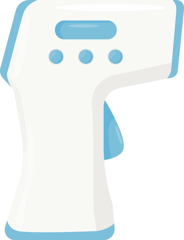Pistol Grip Thermometer vector