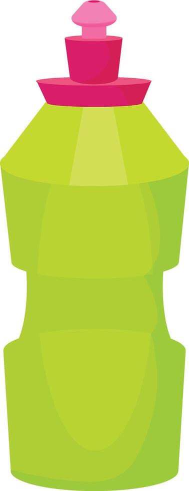 Green Water Bottle vector