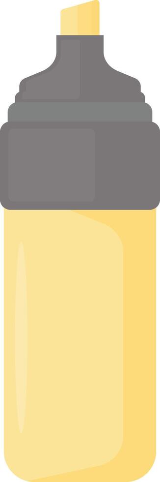 Yellow Marker Pen vector