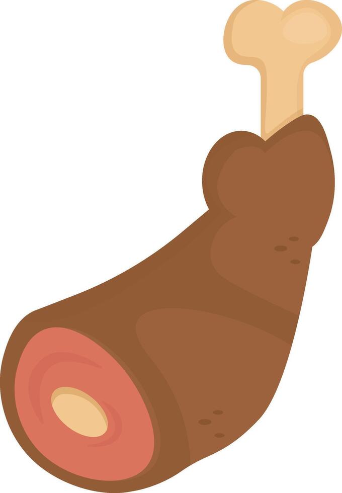 Meat Horn Drink vector