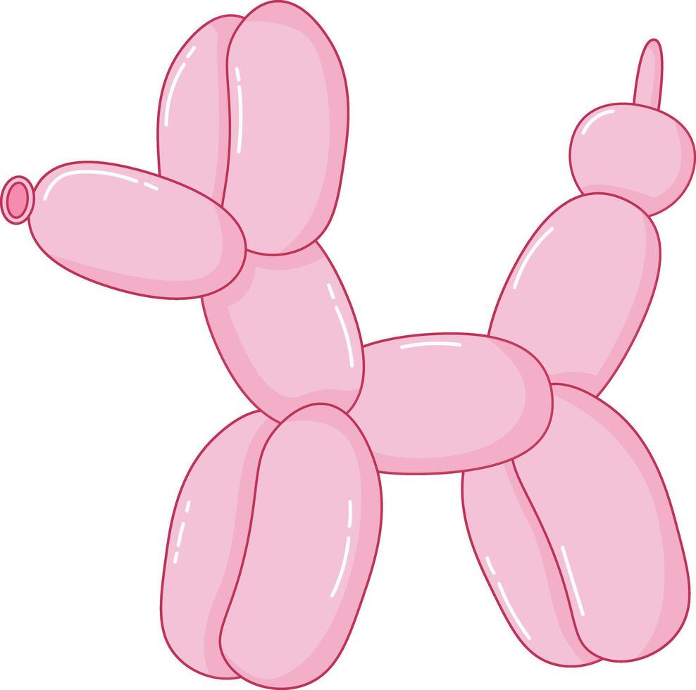 Two Balloon Animals vector
