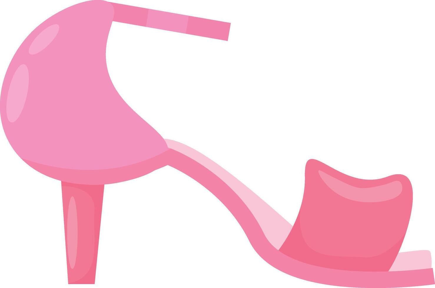 Pink Stiletto Heels vector