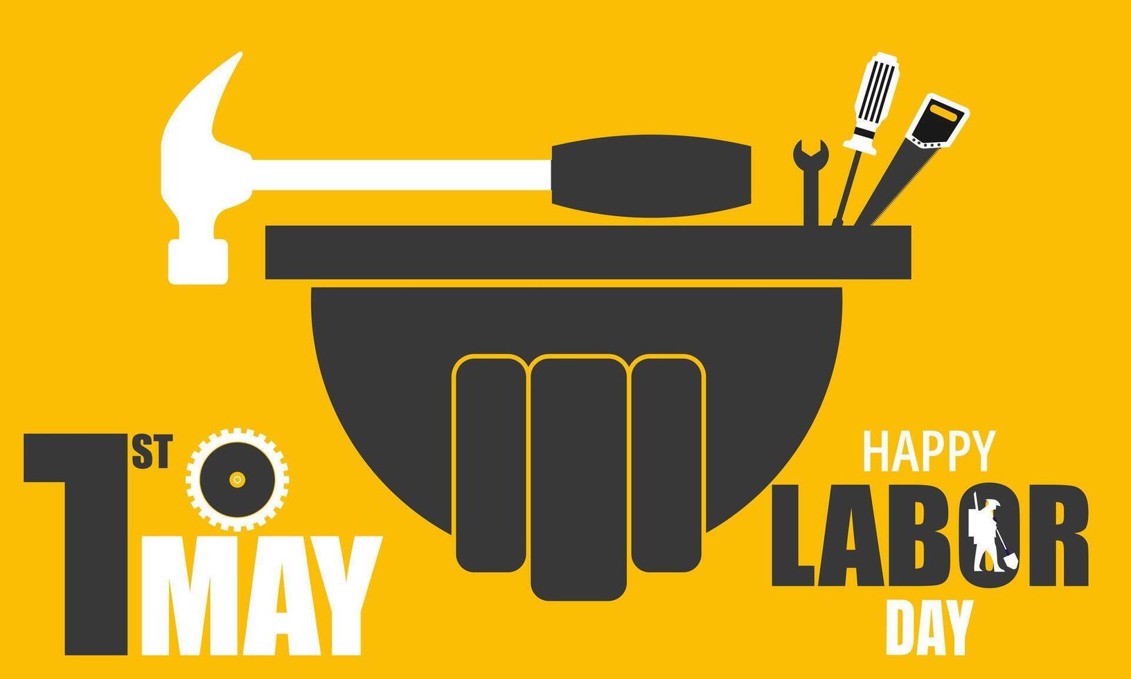Labor Day Community Event Illustration vector